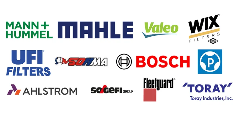 Trusted By Global Filtration Industry Customers